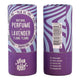 Purple natural perfume stick with 'Viva La Body' branding on a white background.