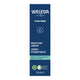 Weleda Moisture Cream for Men 30ml dark blue box with white lettering, standing upright, front of the box on a plain white background