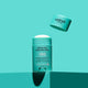 Wotnot natural zinc sunscreen stick on a teal background