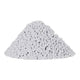 Pile of white zazen Water Alkalinity Enhancer beads on a white background.