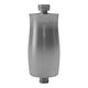 zazen Water Infinity Shower Filter in Brushed Silver colour, natural water filter that removes chemicals for cleaner water.